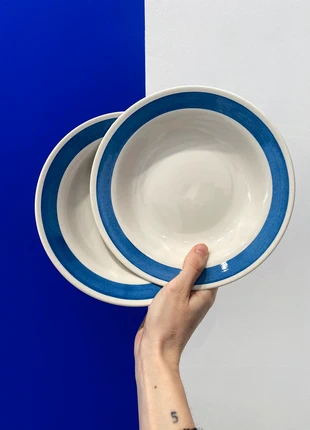 Deux assiettes creuses , marque: Vintage, état: Très bon état, 10,00 €, 11,20 € Protection acheteurs incluse