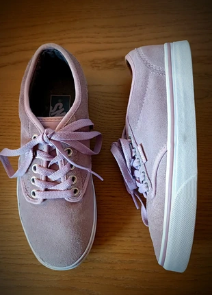 Paire de Van's en daim rose 36.5, brand: Vans, condition: Very good, size: 36.5, €18.00, €19.60 includes Buyer Protection