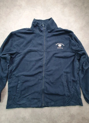 R145 Polaire homme Reebok L bleu marine – logo brodé Douglas GA, zip intégral, vintage USA, marke: Reebok, zustand: Gut, größe: L, 16,00 €, 17,50 € beinhaltet Vinted-Käuferschutz Pro