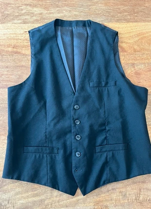Gilet de costume Devred noir taille M, brand: Devred, condition: Good, size: M, €8.00, €9.10 includes Buyer Protection