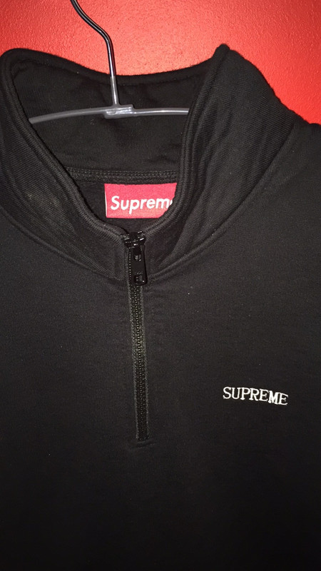 Supreme Cross Half Zip Sweatshirt - Vinted