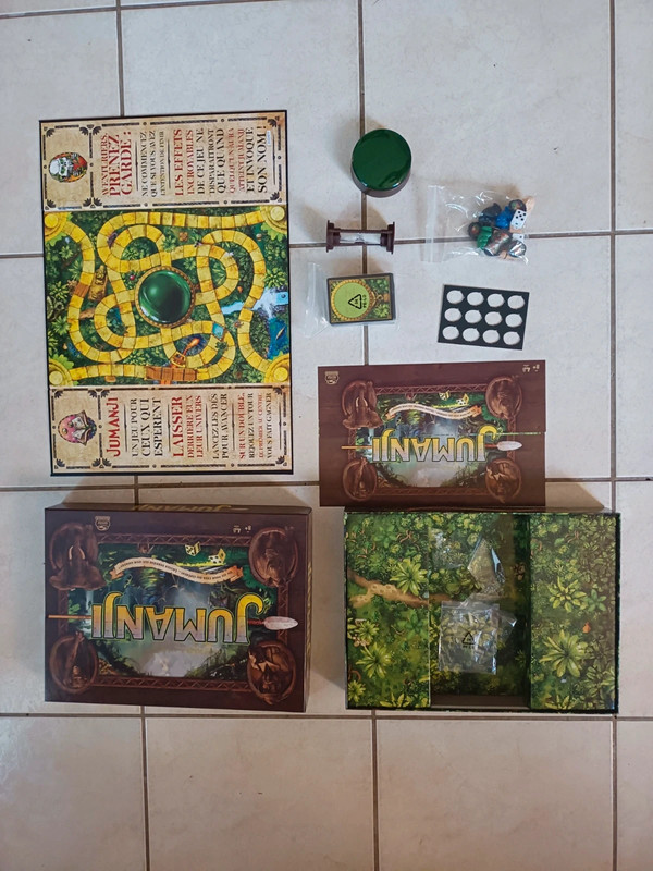 Jeu de Société Jumanji Version Carton