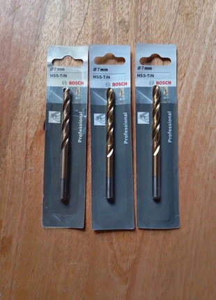 3 forets Bosch neufs 7 mm HSS TIN, marque: Bosch, état: Neuf avec étiquette, 12,00 €, 13,30 € Protection acheteurs (Pro) incluse