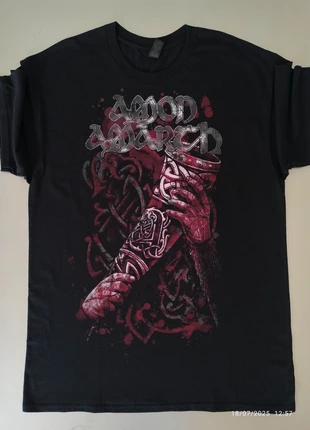 Camiseta Amon Amarth Heavy Metal Oficial Merch nueva, marque: Gildan, état: Neuf avec étiquette, taille: L, 18,00 €, 19,60 € Protection acheteurs incluse
