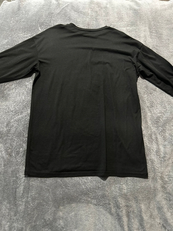 t-shirt long noir 2