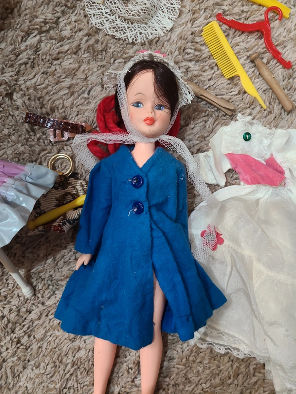 Mary poppins 50s/60s doll with original accessories 2