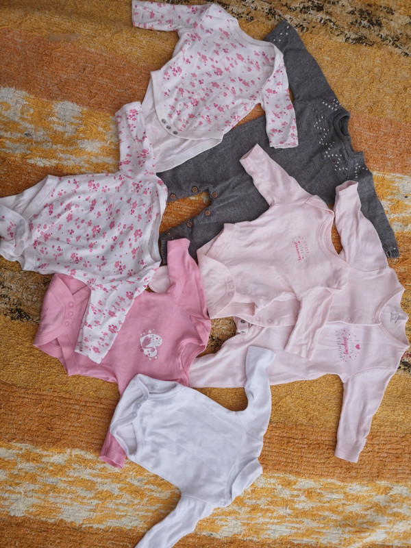 Lote de ropa bebe niña 0 a 6 meses