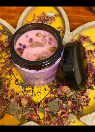 Bougie artisanale barbe à papa soja, marca: Fait Main, estado: Novo com etiquetas, €10.00, €11.20 inclui Proteção do Comprador