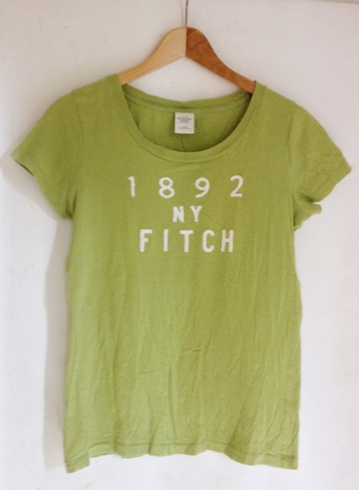 Tee shirt vert pomme Abercrombie&Fitch