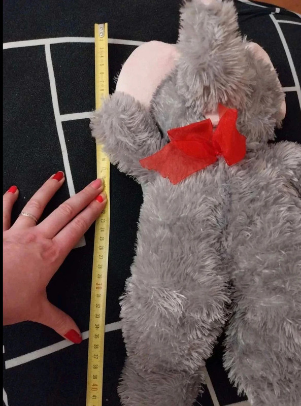 Doudou élephant tout doux - photo numéro 6