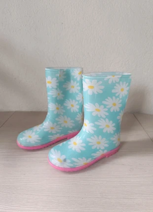 Bottes de pluie fille fleuries – Taille 32 – Très bon état, condizioni: Ottime, taglia: 32, €6.00, €7.00 include la Protezione acquisti