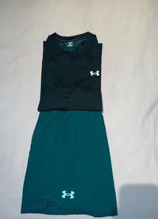 Under Armour sportset, merk: Under Armour, staat: Nieuw zonder prijskaartje, maat: M, € 30,00, € 32,20 inclusief Kopersbescherming