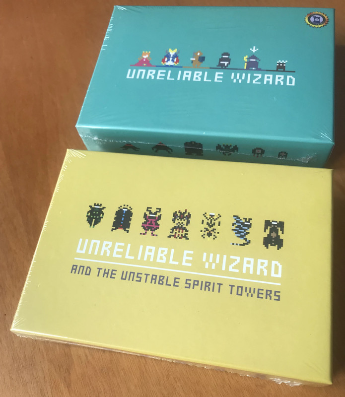 Unreliable Wizard + Exclusive Unstable Spirit Towers Expansion - Gamefound - 2024 - Nuovo - New 1