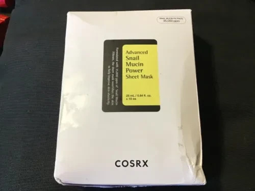 COSRX Snail Mucin Sheet Mask 10 EA, Snail Essence Leave-on Face Masks for Dry, Acne prone 1