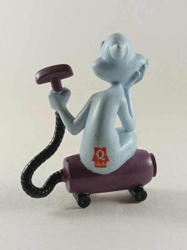 Figurine Vintage Quick Casper Le Fantôme avec Aspirateur Ghost Vac 1994 Amblin Tyco Playtime 8 cm 2
