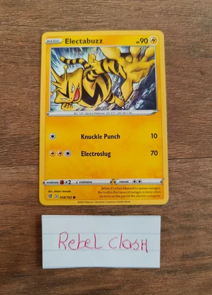 Rebel clash Electabuzz, brand: Pokémon, condizioni: Nuovo senza cartellino, €1.00, €1.75 include la Protezione acquisti