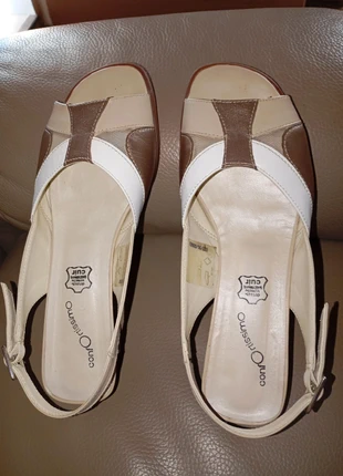 Nu-pieds cuir, brand: Confortissimo, condition: Very good, size: 39, €10.00, €11.20 includes Buyer Protection