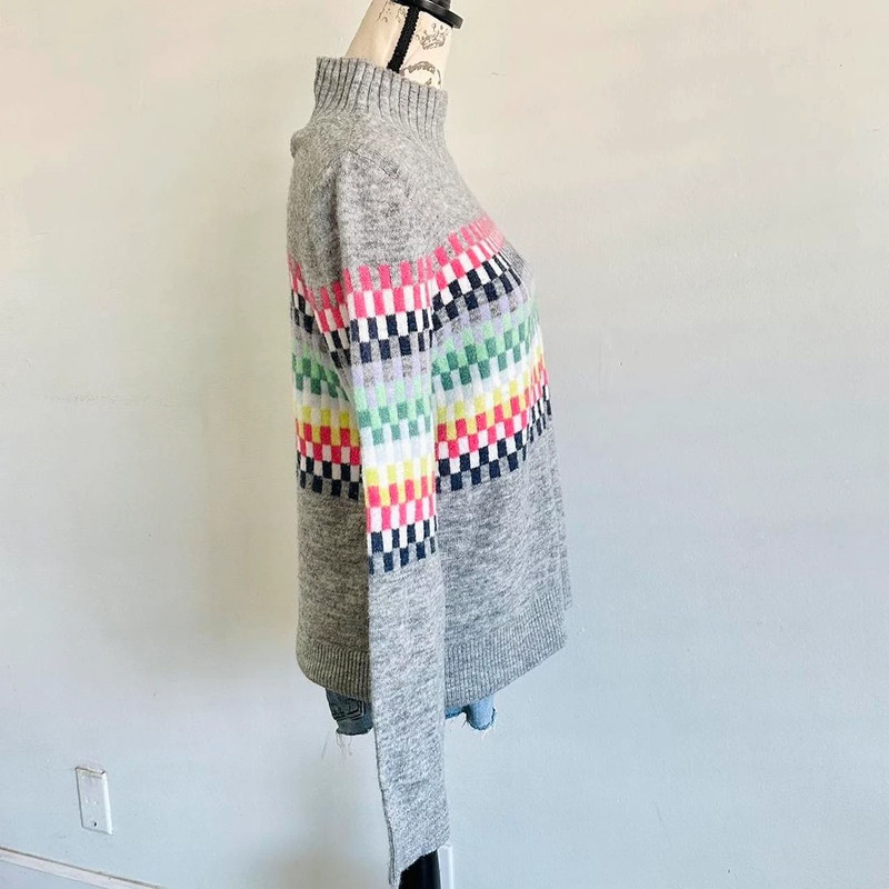 Multicolored Vintage sweater 4