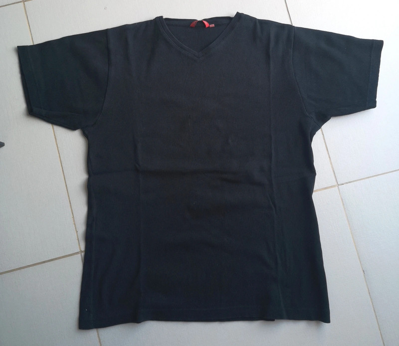 Tee-shirt homme noir 1