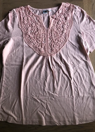 Teeshirt rose/corail , marque: bio baumwolle, état: Très bon état, taille: XL / 42 / 14, 4,50 €, 5,43 € Protection acheteurs incluse