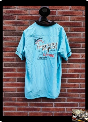 Chemise Dickies/ style mecano océan Wewertown logo brodé Bleu - L, estado: Muy bueno, tamaño: L, 14,90 €, 16,35 € Protección al comprador Pro incluida