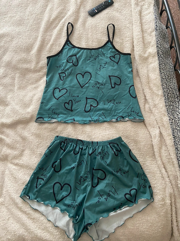 “i love you” pj set 1