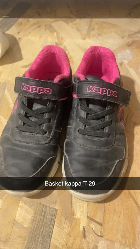 Basket kappa fille