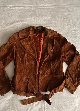 Veste blazer femme marron taille S, merk: ambe, staat: Veelgebruikt, maat: S / 36 / 8, € 10,00, € 11,20 inclusief Kopersbescherming