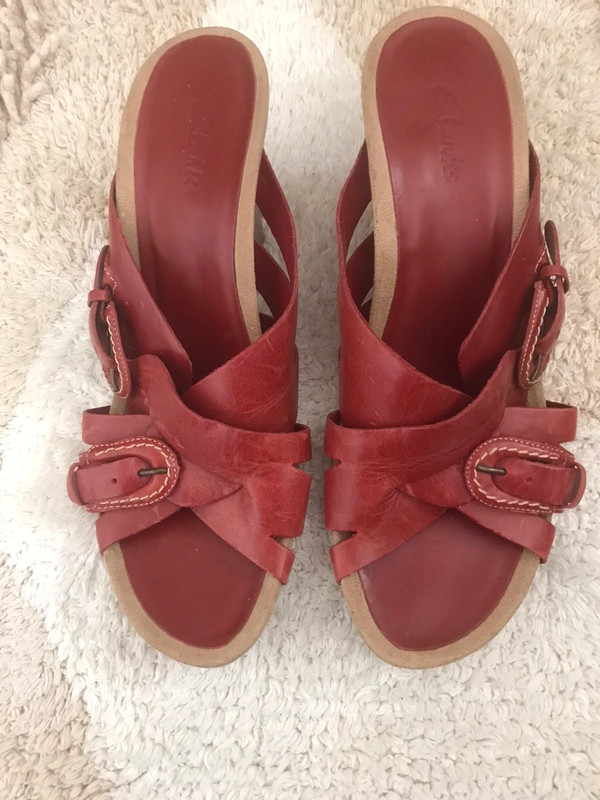 Clarks ladies sandals 2025 size 6