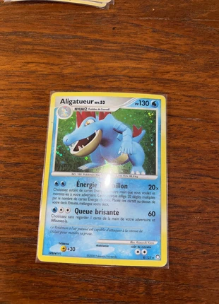 Aligatueur 8/123, brand: Pokémon, condition: Good, €5.00, €5.95 includes Buyer Protection