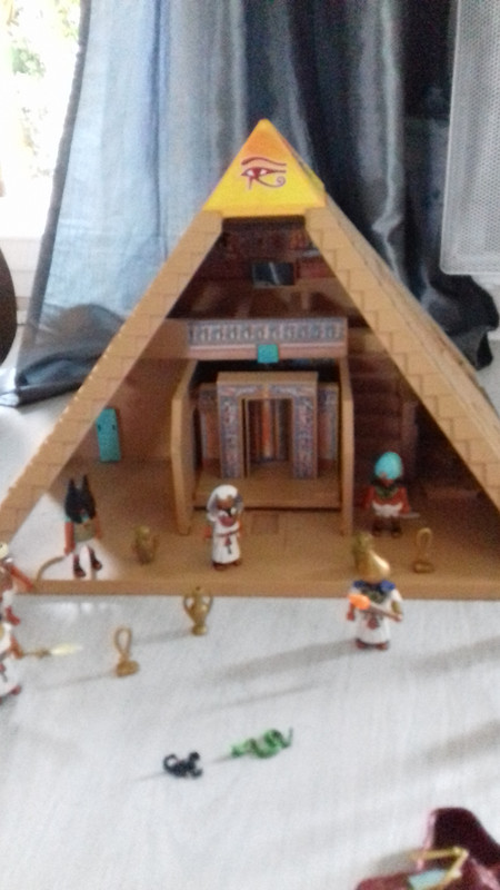 Pyramide +Sphinx Playmobil complet