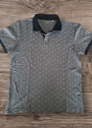 Tom Tailor polo gris motifs – Regular Fit – Taille M, marque: Tom Tailor, état: Très bon état, taille: M, 8,00 €, 9,10 € Protection acheteurs incluse