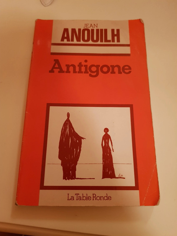 Livre Antigone de Anouilh 1