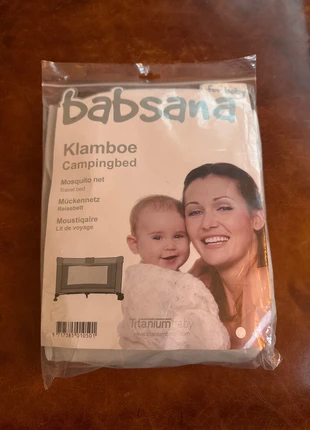 Klamboe campingbedje, merk: Babsana, staat: Nieuw met prijskaartje, € 2,50, € 3,33 inclusief Kopersbescherming