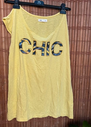 Maglietta donna manica molto corta 100% cotone gialla, brand: Trez, condizioni: Ottime, taglia: XL / IT 46 / EU 42, €2.00, €2.80 include la Protezione acquisti