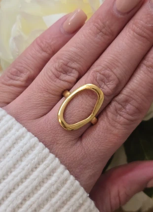 Bague en acier inoxydable ajustable, marca: Tendance, estado: Muito bom, tamanho: Ajustável, €7.00, €8.05 inclui Proteção do Comprador Pro