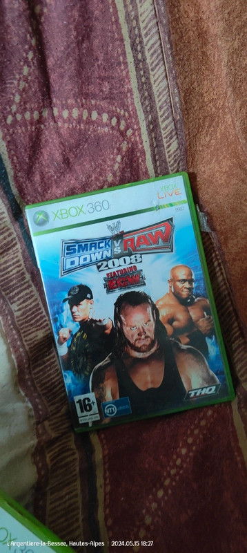 WWE SmackDown vs. Raw 2008 Xbox 360