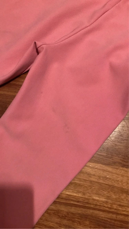 Pantaloni rosa a zampa 5