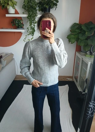 Pull gris col montant manches bouffantes kiabi taille xs, marque: Kiabi, état: Très bon état, taille: XS / 34 / 6, 6,00 €, 7,00 € Protection acheteurs incluse