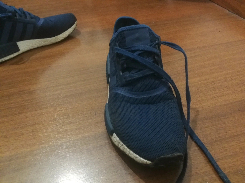 Adidas nmd hot sale azul marino gris