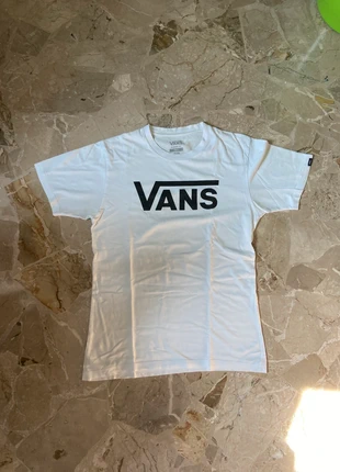 Maglietta bianca Vans, marca: Vans, estado: Muito bom, tamanho: S, €7.00, €8.05 inclui Proteção do Comprador