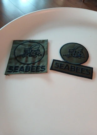 Leger emblemen seabees, staat: Goed, € 8,00, € 9,10 inclusief Kopersbescherming