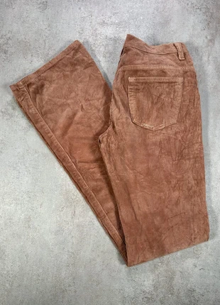 Pantalon Vintage En Velours Côtelé / Corduroy Long Elegent Legs brun evasee taille 7/8, marke: Vintage Dressing, zustand: Sehr gut, größe: M / 38 / 10, 15,00 €, 16,45 € beinhaltet Vinted-Käuferschutz Pro