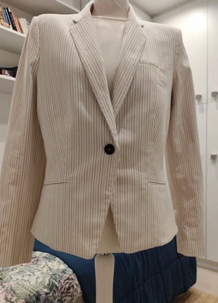 Blazer de Rayas Mango, marque: Mango, état: Neuf sans étiquette, taille: XXL / 44 / 16, 15,00 €, 16,45 € Protection acheteurs incluse