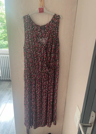 Robe longue à fleurs à bretelles, brand: Kiabi, condition: New without tags, size: XXXL / 46 / 18, €5.00, €5.95 includes Buyer Protection