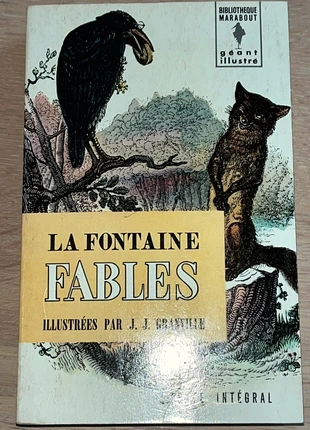 Fables de La Fontaine Illustrées par J J Granville Marabout géant, staat: Heel goed, € 12,00, € 13,30 inclusief Kopersbescherming