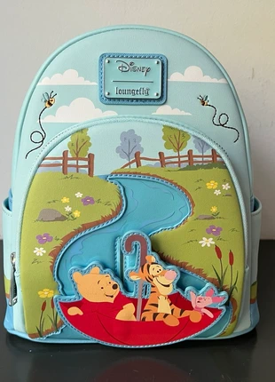 Loungefly Disney Winnie the Pooh Umbrella Scene Mini Backpack, merk: Loungefly, staat: Heel goed, € 90,00, € 95,20 inclusief Kopersbescherming