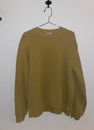 🟡 Pull BZB Oversize Jaune Kaki - Taille : M, brand: BZB, condition: Very good, size: M, €5.00, €5.95 includes Buyer Protection