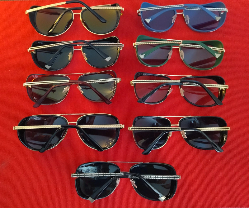 Occhiali da Sole Unisex con Paraocchi Vinted
