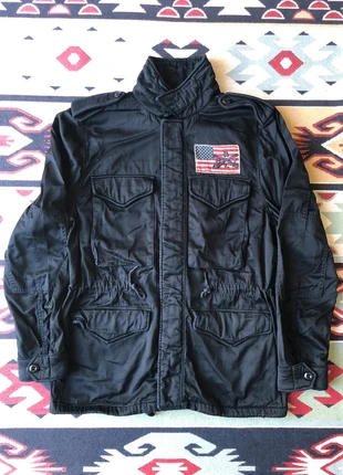Veste noire mi saison Ralph Lauren style M65, marque: Ralph Lauren, état: Très bon état, taille: M, 90,00 €, 95,20 € Protection acheteurs incluse